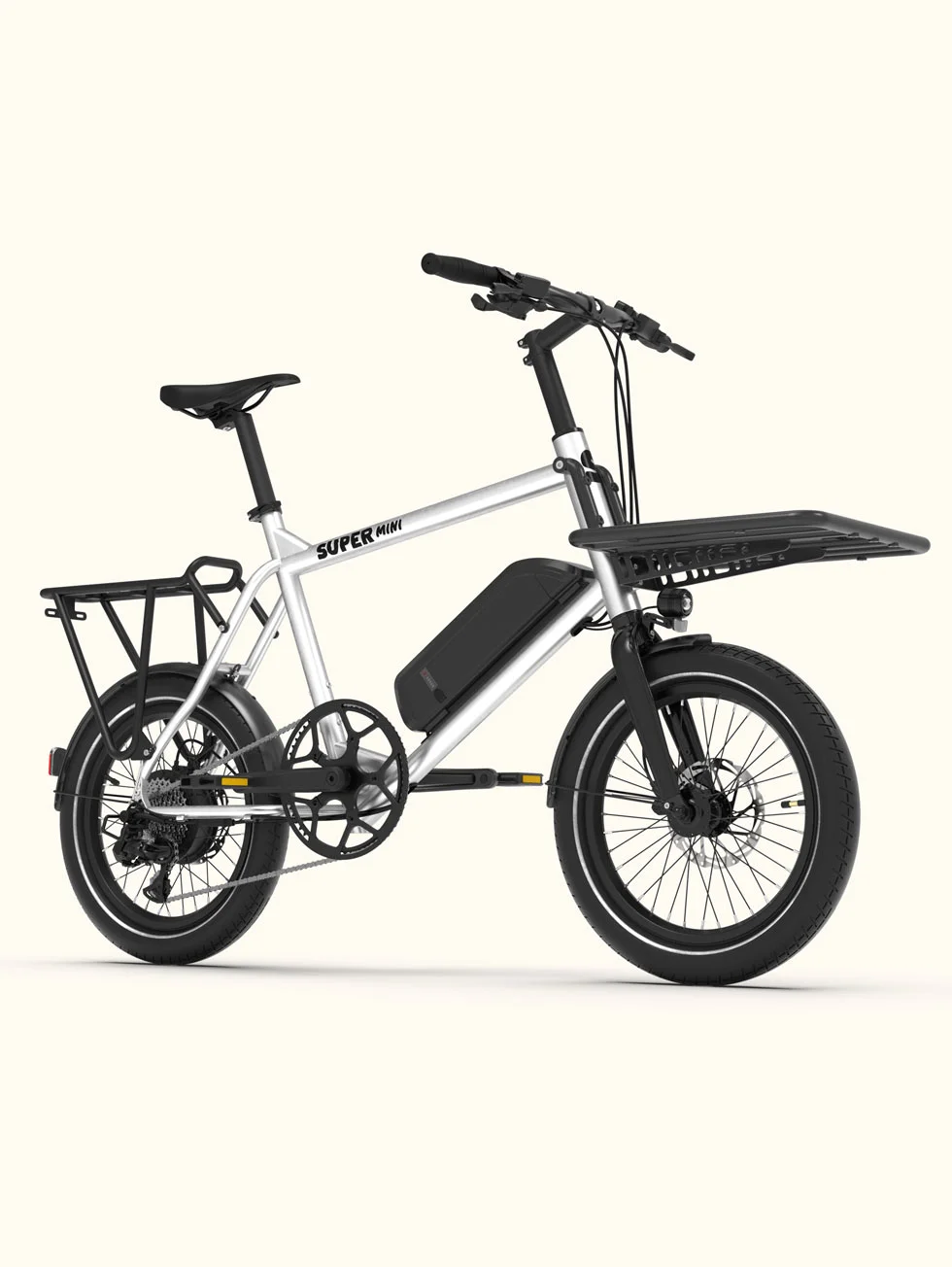 Super Mini von Super Bicycles ohne Lack in Hamburg Probe fahren